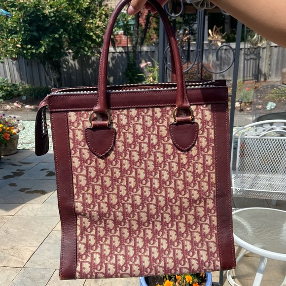 Vintage Christian Dior Tote Bag - Picture 2 of 15